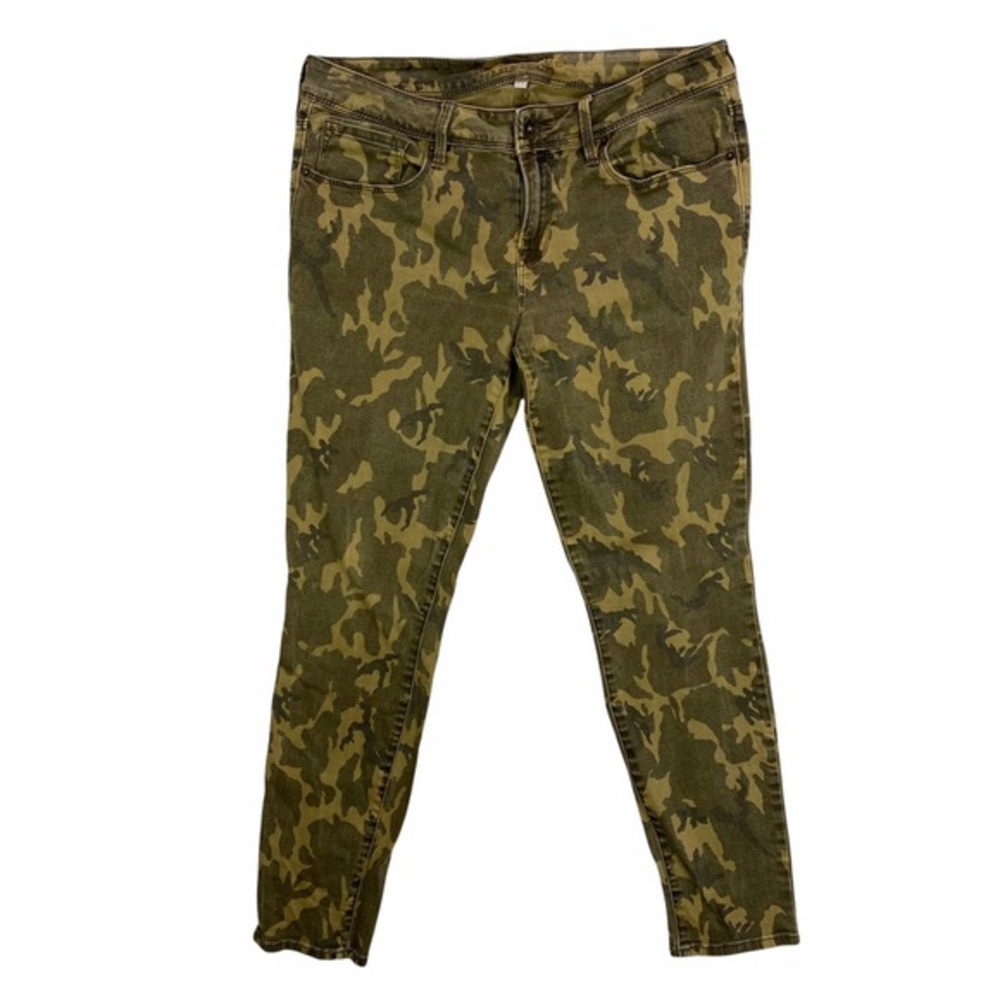 Bullhead Black Skinniest Camouflage Stretch Jean